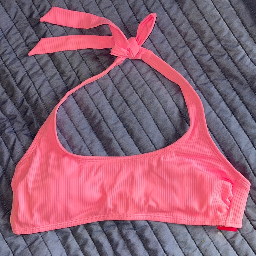 Pink swimsuit top!